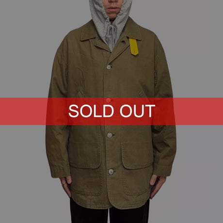 【USED】90's-00's nautica Duck Canvas Marine Work Jacket