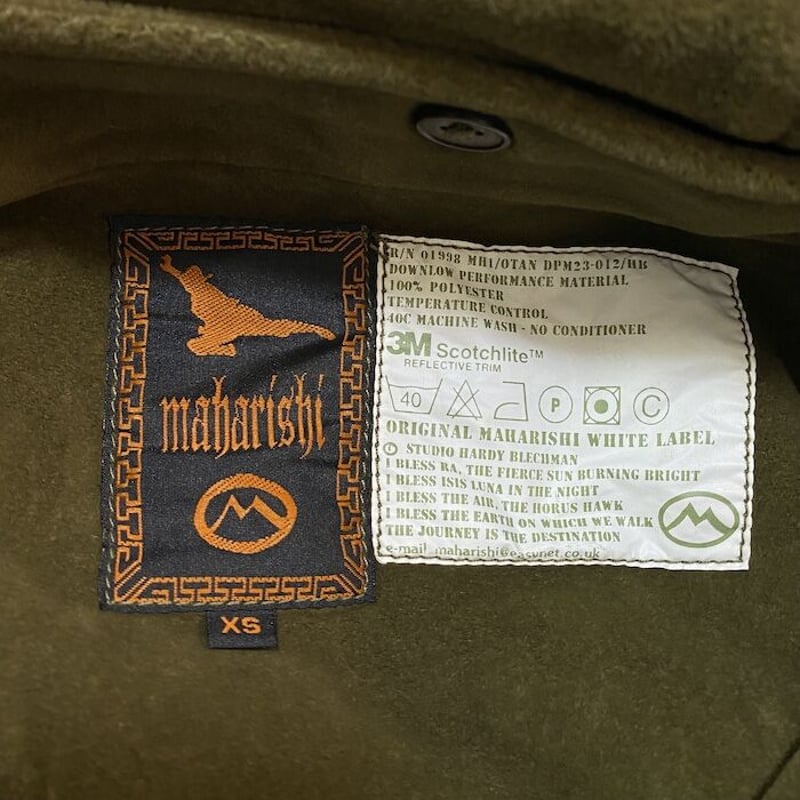 MAATEE&SONS カシミヤ和紙Fish Tail Coat サイズ3 MAATEE&SONS