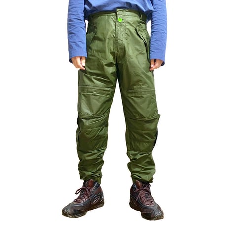 【USED】90'S W.&L.T. NYLON MOTORCYCLE PANTS