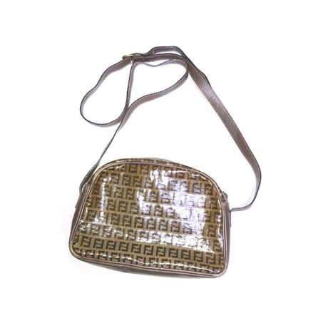 【USED】80'S FENDI ZUCCHINO PATTERN SHOULDER BAG
