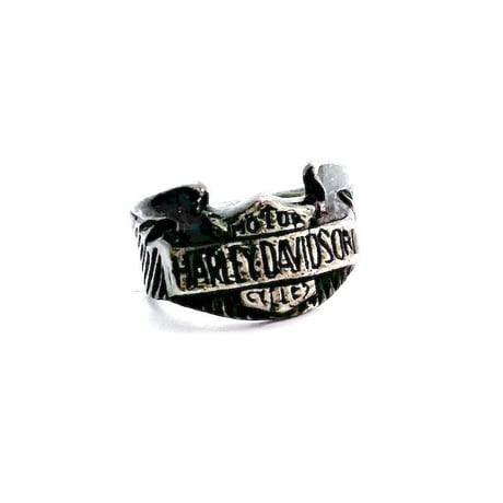 【USED】90'S HARLEY DAVIDSON RING SILVER925