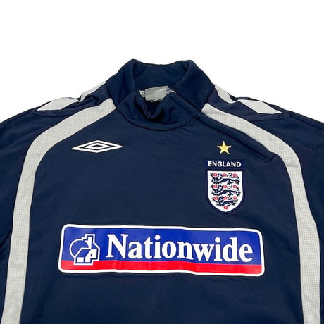 【USED】00'S UMBRO ENGLAND NATIONAL TEAM FOOTBALL PISTE TOP