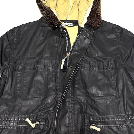 【USED】STONE ISLAND by Paul Harvey 1999AW LAMINATED JACKET