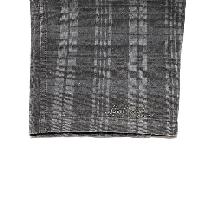 USED】00'S GOODENOUGH CHECK EASY PANTS | KONBINI