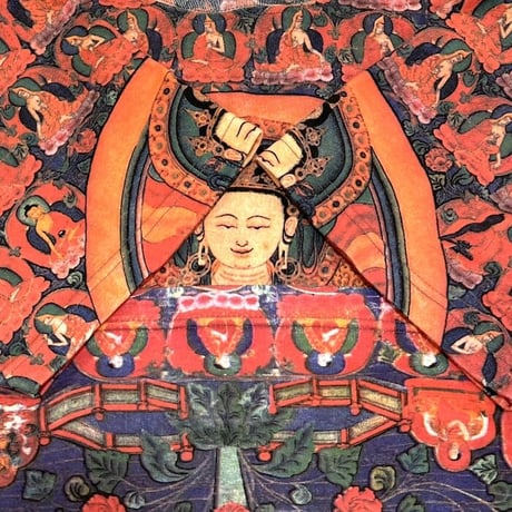 【USED】90'S-00'S BUDDHA ALLOVER PRINT T-SHIRT