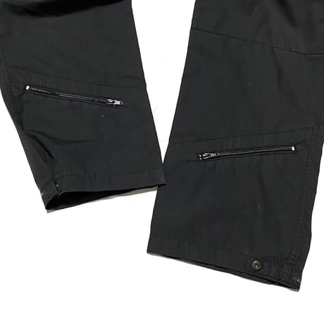 【USED】00'S STUSSY FLIGHT PANTS BLACK