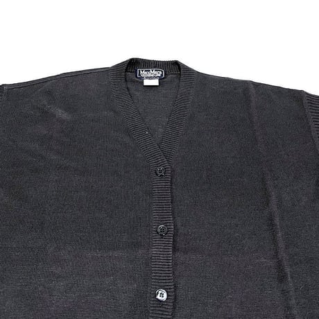 【USED】90'S-00'S MAX MARA WEEKEND LINE S/S LOOSE FIT LINEN CARDIGAN