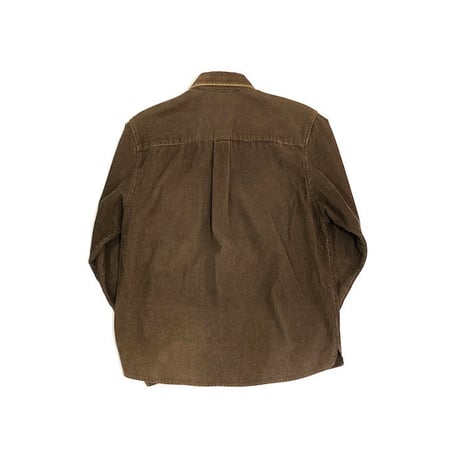 【USED】00'S BURBERRY LONDON CORDUROY SHIRT
