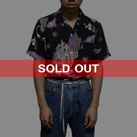 【USED】70'S MOVIES ALOHA SHIRT