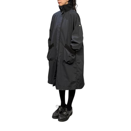 【USED】80's iM ISSEY MIYAKE Back-Pleated Smock Coat Black