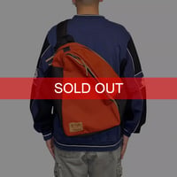 【USED】00's Timberland 3-Compartment Design Sling Backpack Orange