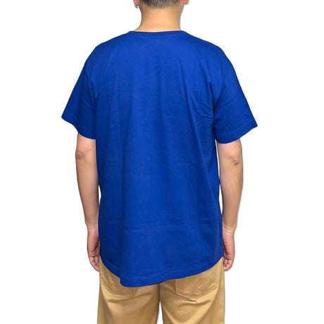 【DEAD STOCK】90's CK Calvin Klein Jeans LOGO T-SHIRT BLUE