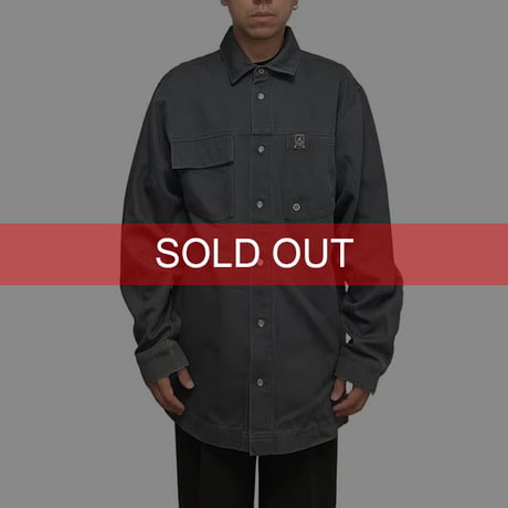 【USED】90'S-00'S NIKE JORDAN HEAVY COTTON SHIRT JACKET