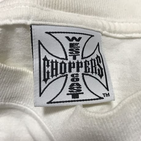 【USED】90'S WEST COAST CHOPPERS T-SHIRT "HAND"
