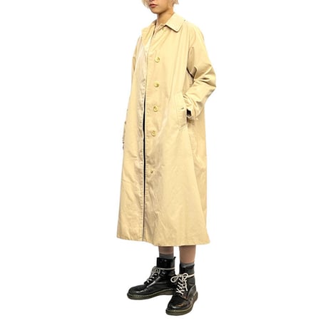 【USED】80'S-90'S BURBERRYS ONE PANEL SLEEVE BALMACAAN COAT MADE IN ENGLAND