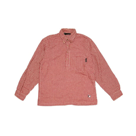 【USED】00's VANS GINGHAM CHECK PULLOVER B.D SHIRT