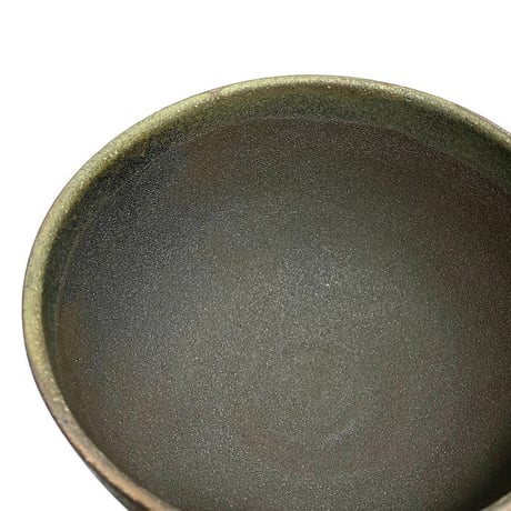 【USED】UNKNOWN VINTAGE RUST GLAZE BOWL