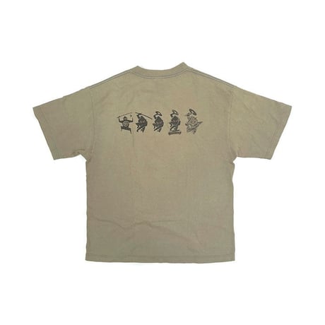 【USED】90'S-00'S NINJA TUNE EVOLUTIONARY DESIGN T-SHIRT