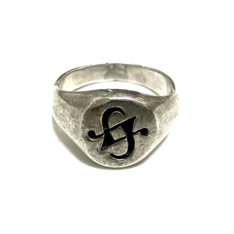 【USED】Vintage Sterling Silver Signet Ring