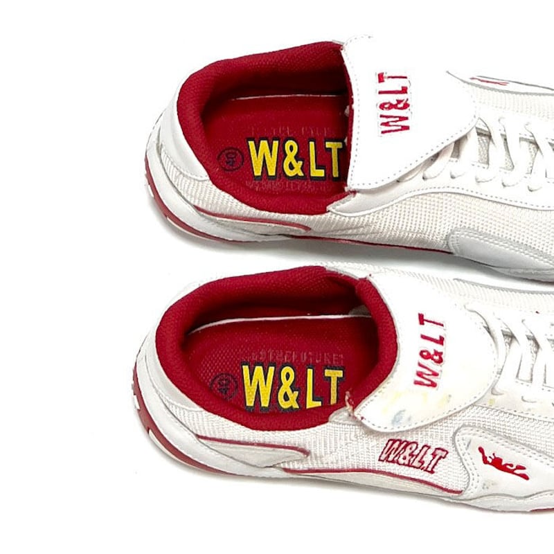 DEAD STOCK】90'S W.&L.T. DRIVING SNEAKERS WHITE DEAD STOCK】90'S W.&L.T. DRIVING SNEAKERS WHITE