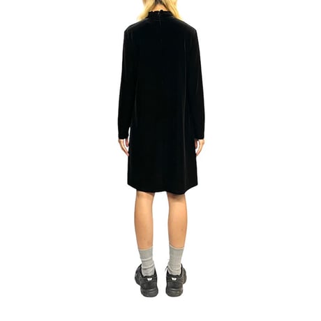 【USED】80's-90's K.C. SPENCER VELOR L/S DRESS