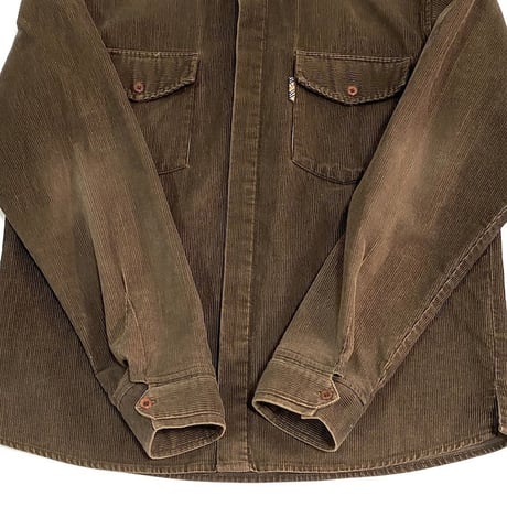 【USED】00'S BURBERRY LONDON CORDUROY SHIRT