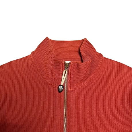 【USED】00's NIKE INT'L Rib Knit Full-Zip Jacket