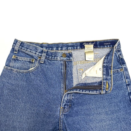 【USED】90's Eddie Bauer DENIM Classic Fit Denim Pants