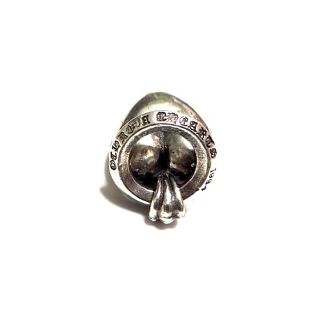 【USED】90's Chrome Hearts Vine Heart Pendant Top Silver 925