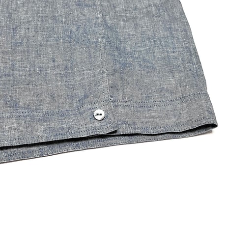 【USED】00s Max Mara WEEKEND LINE LINEN N/S SHIRT VEST