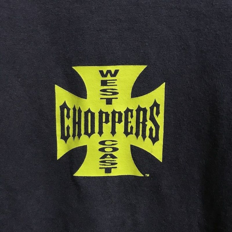 USED】00'S WEST COAST CHOPPERS T-SHIRT 