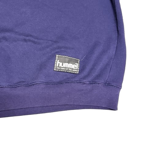 【USED】90's hummel German Sponsor Oversized Sweatshirt