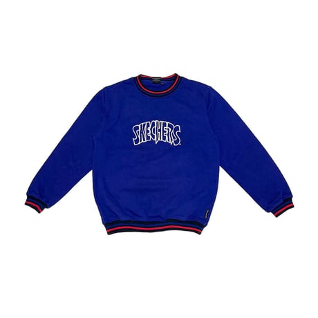 【USED】90's SKECHERS EMBROIDERED LOGO SWEATSHIRT