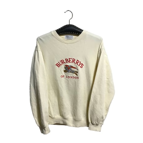 【USED】90'S  BURBERRYS ICONIC SWEATSHIRT