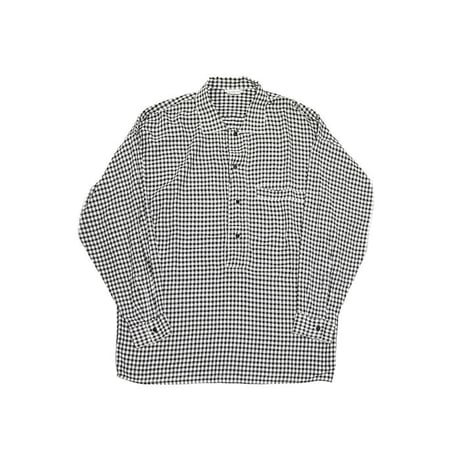 【USED】80'S-90'S VERSACE CHECKERED PULLOVER SHIRT