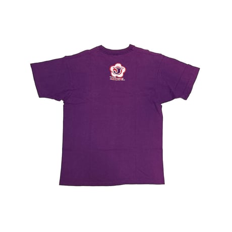 【USED】90's FRESHJIVE “BIG JIVE” Graphic T-shirt Purple