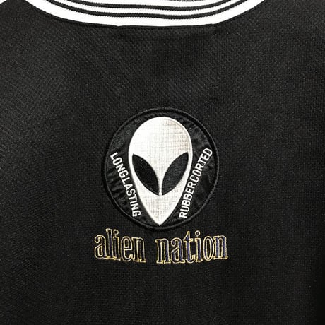 【USED】90'S ALIEN & NATION FOOTBALL T-SHIRT
