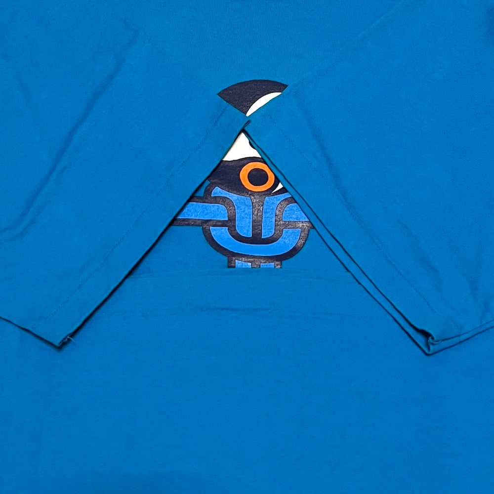 超レア90's T.M. STEVENS アウトオブコントロール ツアーTシャツ USED】90's insane Look into my eyes T-SHIRT SKY