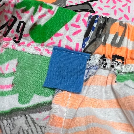 【USED】80's SKI PATTERN EASY PANTS