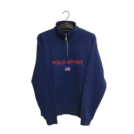 【USED】90'S POLO SPORT HI-NECK SWEATSHIRT