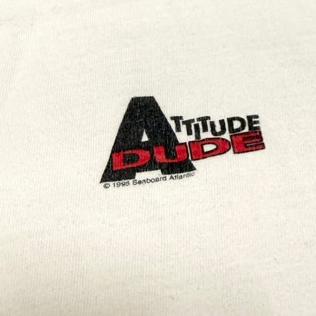 【USED】90's ATTITUDE DUDE Hungover T-SHIRT