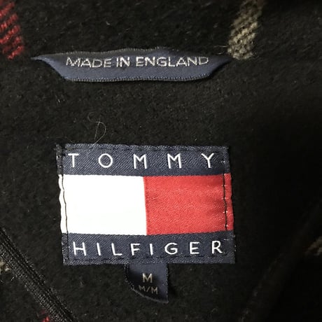 【USED】90'S TOMMY HILFIGER OVERSIZED DUFFLE COAT