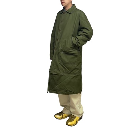 【USED】HELMUT LANG 1998 2-WAY FIELD COAT KHAKI