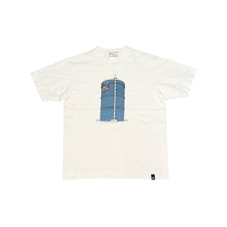 【USED】00s General Research 2004 Flower & Sunshine Days Water Tower T-SHIRT
