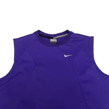【USED】00's NIKE DRI-FIT SLEEVELESS TOP PURPLE