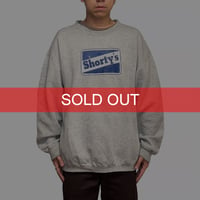 【USED】90's Shorty’s Box Logo Crewneck Sweatshirt