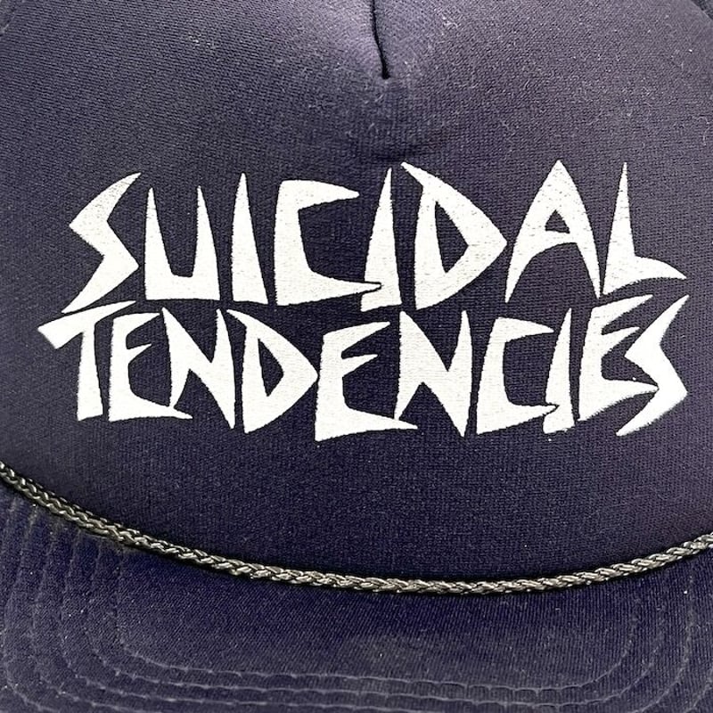 USED】80'S-90'S SUICIDAL TENDENCIES MESH CAP OT