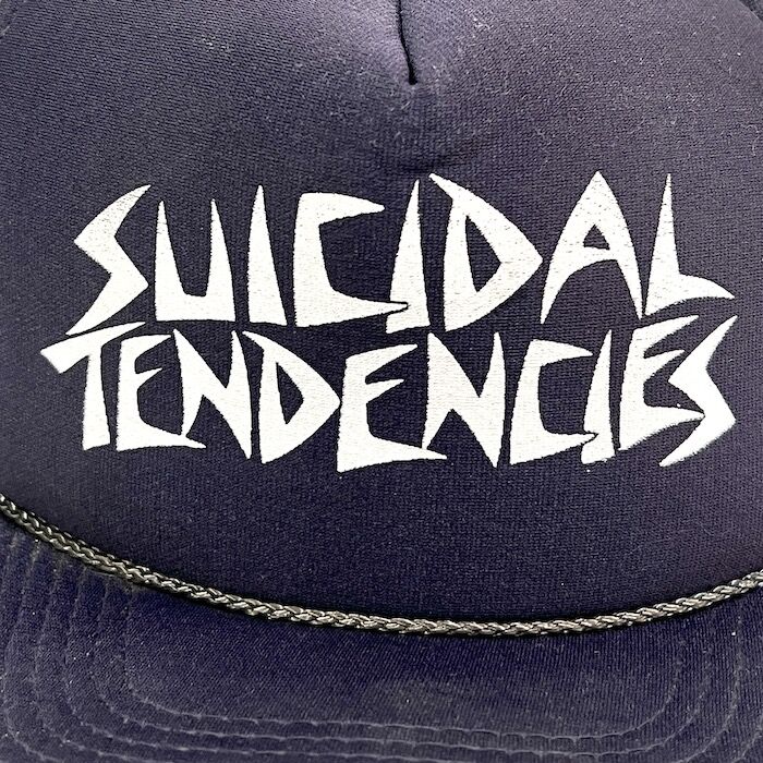 USED】80'S-90'S SUICIDAL TENDENCIES MESH CAP OT