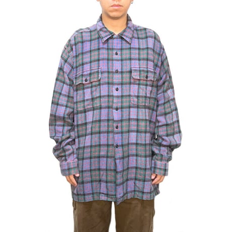 【USED】90'S RRL RALPH LAUREN FLANNEL SHIRT