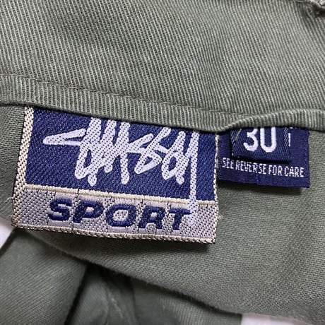 【USED】90'S STUSSY SPORT CARGO SHORTS